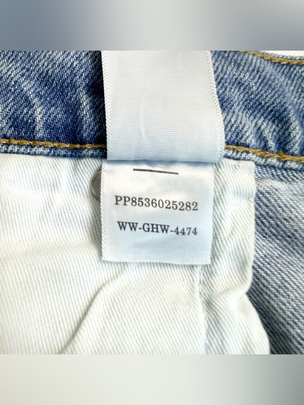 Everlane Way High Straight Leg Jeans Curvy Plus Size 18 High Rise Medium Wash - Picture 12 of 12